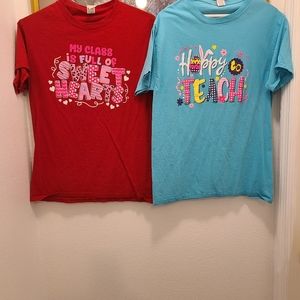 Teacher's holiday t-shirts